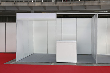 Image showing Empty Trade Stand