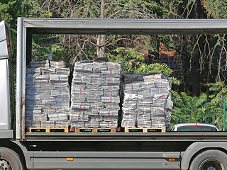 Image showing Newspapers Delivery
