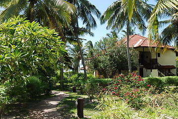 Image showing Zanzibar resort