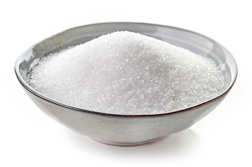 Image showing Bowl of sugar