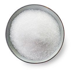 Image showing Bowl of sugar