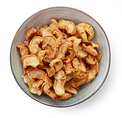 Image showing bowl of dried apple
