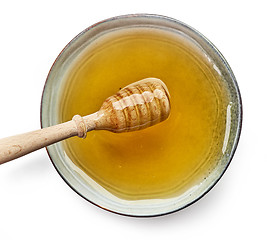 Image showing bowl of honey