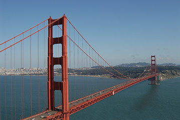 Image showing Golden Gate and San Francisco