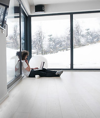 Image showing man enjoying relaxing lifestyle