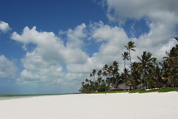 Image showing Zanzibar beach