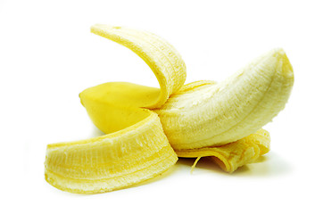 Image showing Yellow bananas isolated