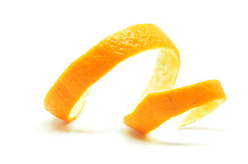 Image showing Orange skin isolate