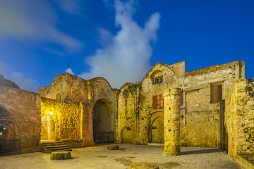 Image showing The Church of Panagia (Virgin Mary) of the Burgh in the old town