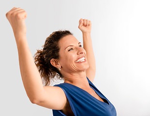 Image showing Happy woman