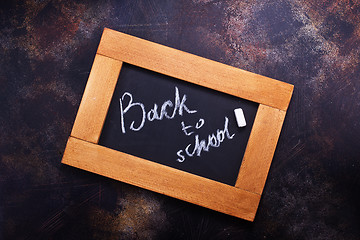 Image showing chalkboard