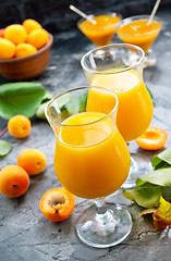 Image showing apricot juice