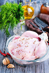 Image showing raw chicken