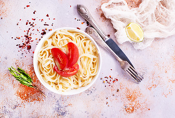 Image showing boiled pasta