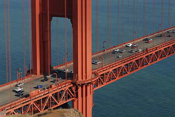 Image showing Golden Gate and San Francisco