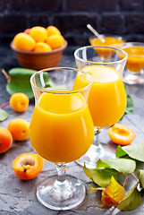 Image showing apricot juice