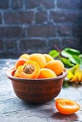 Image showing fresh apricots