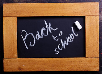 Image showing chalkboard