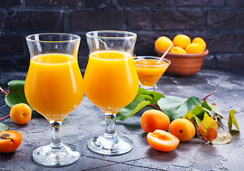 Image showing apricot juice