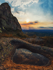 Image showing Beauty view in mountains of Altai