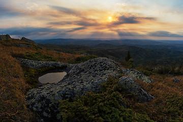 Image showing Beauty view in mountains of Altai