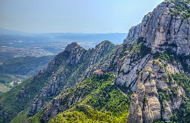 Image showing Montserrat Mountain