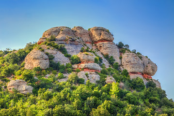 Image showing Montserrat Mountain