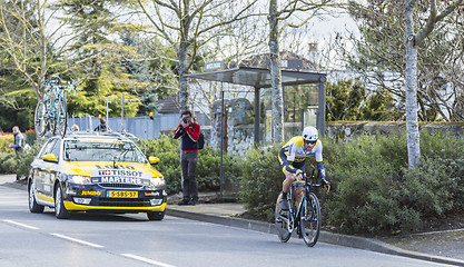 Image showing The Cyclist Paul Martens - Paris-Nice 2016 