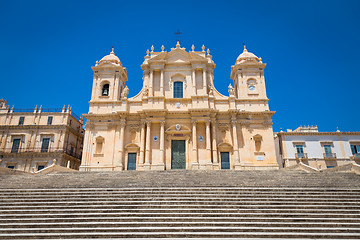 Image showing NOTO, ITALY - San Nicolò Cathedral, UNESCO Heritage Site