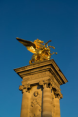 Image showing Bridge of the Alexandre III, Paris