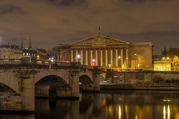 Image showing French National Assembly, Paris