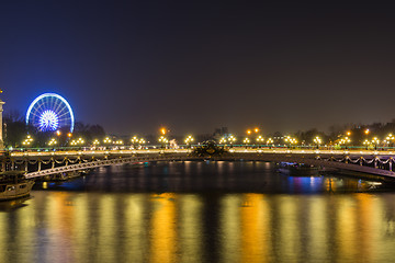 Image showing Bridge of the Alexandre III, Paris