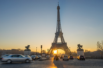 Image showing Paris, with the Eiffel Tower