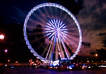 Image showing Famous ferris wheel
