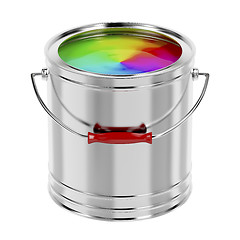 Image showing Multicolor paint