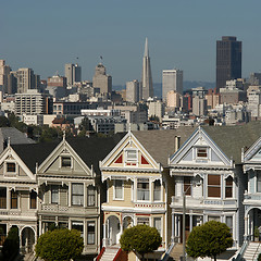 Image showing Victorian houses