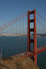 Image showing Golden Gate and San Francisco