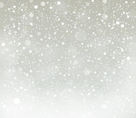 Image showing Abstract snow topic background 5