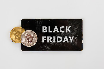 Image showing Bitcoin Black friday