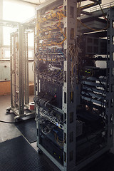 Image showing servers in server room