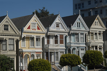 Image showing Victorian houses