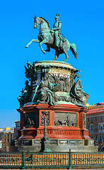 Image showing Monument to Nicholas the first.