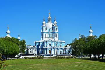 Image showing The Smolny Cathedral.