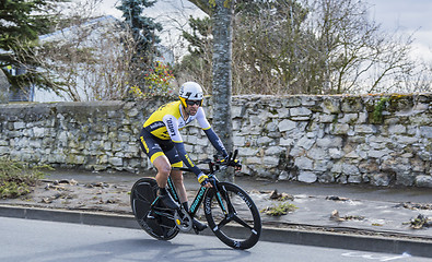 Image showing The Cyclist Paul Martens - Paris-Nice 2016 