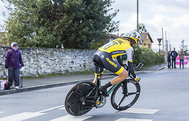 Image showing The Cyclist Paul Martens - Paris-Nice 2016 