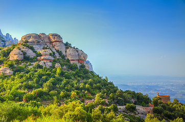 Image showing Montserrat Mountain