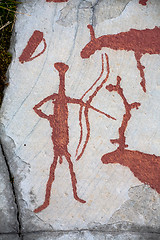 Image showing prehistoric rock carving