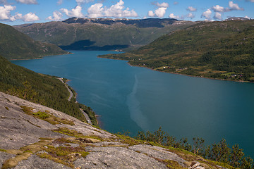 Image showing Norwegian fjord