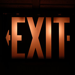 Image showing Exit sign