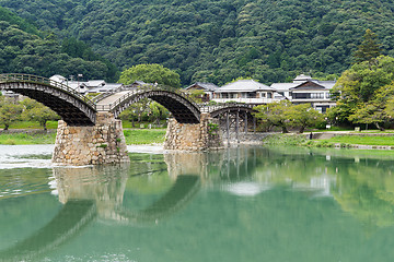 Image showing Kintai bridge in Japan